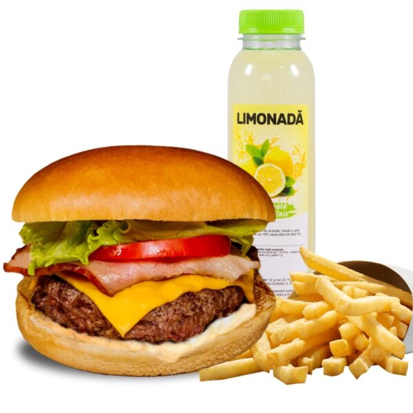 Meniu All American + limonada / socata