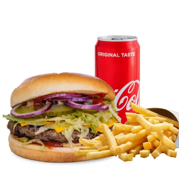 Meniu Burger Classic Big Beef cu suc doza / apa