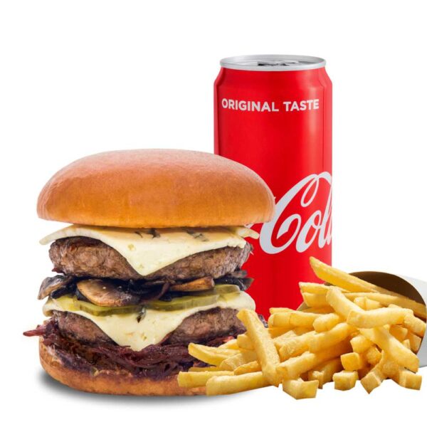 Meniu Double Big Mo cu suc doza / apa