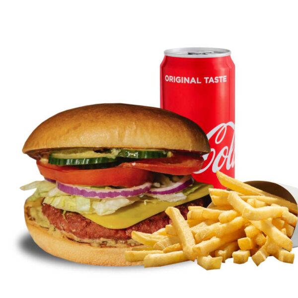 Meniu Vegi Mo's Burger cu suc doza / apa